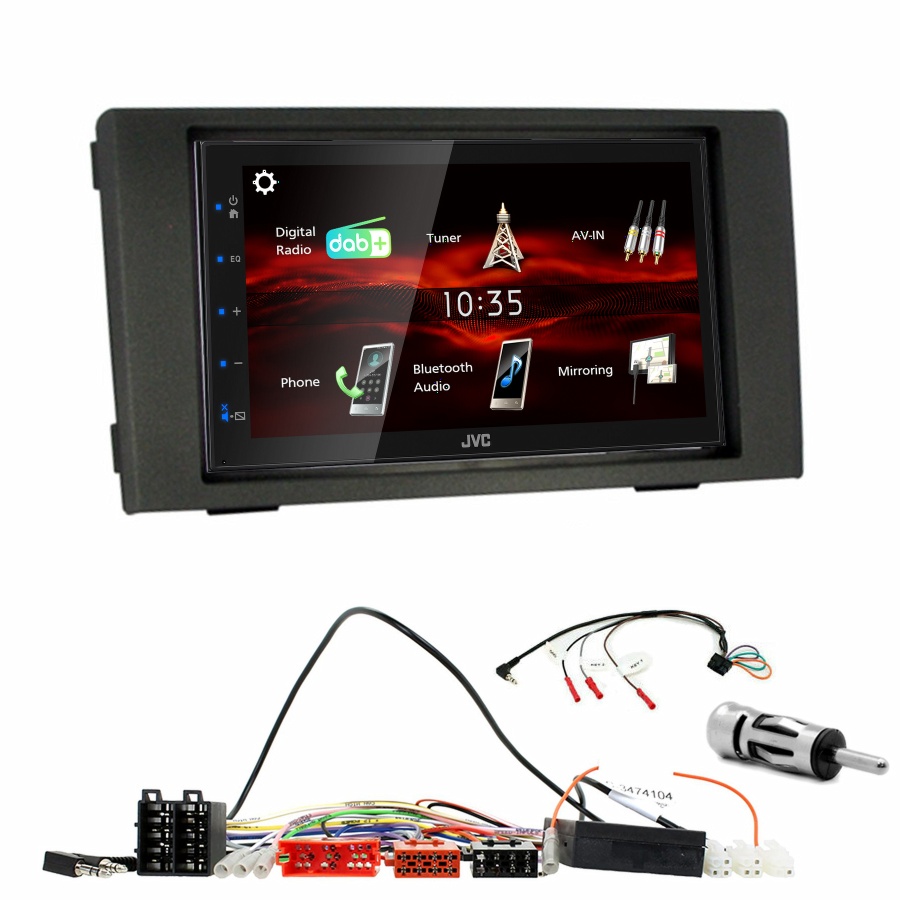 CarPlay pour Iveco Daily| Autoradio JVC GPS DAB+ 2DIN