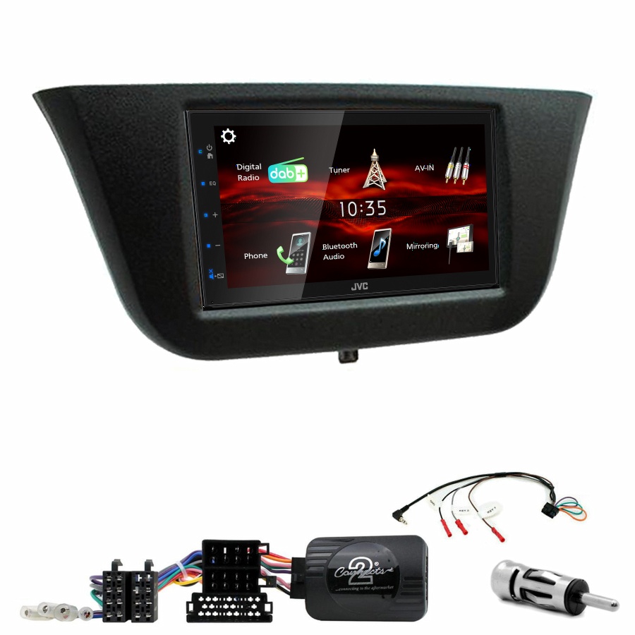 Autoradio JVC CarPlay Iveco Daily de 2014 à 2024 + Kit complet
