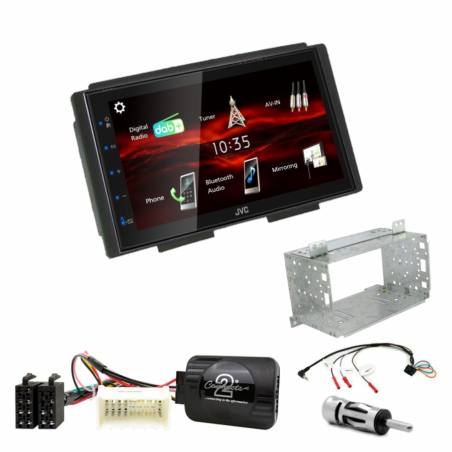 Autoradio JVC CarPlay Kia Carnival de 2006 à 2011 + Kit complet