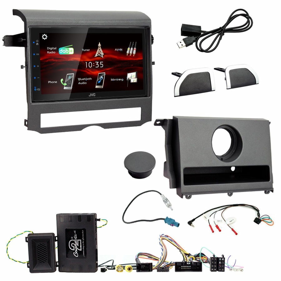 Autoradio JVC CarPlay Land Rover Discovery de 2009 à 2016 + Kit complet