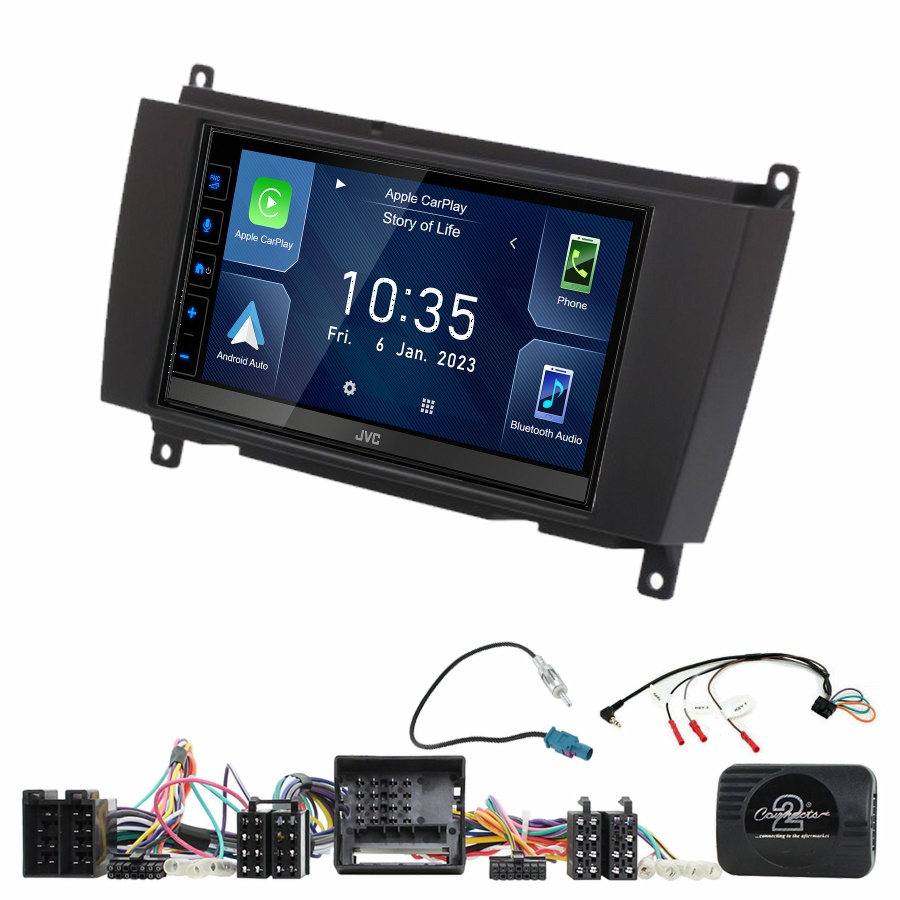 2DIN-CLK-W209--KW-M785DBW