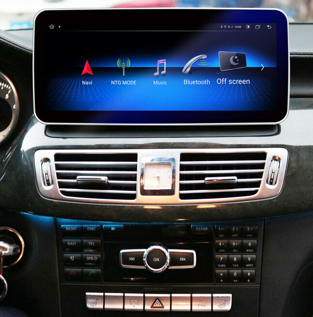 Ecran tactile Android Auto et Apple Carplay Bluetooth Mercedes CLS de 2012 à 2017