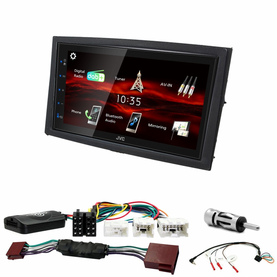 Autoradio JVC CarPlay Nissan 350Z de 2003 à 2009 + Kit complet