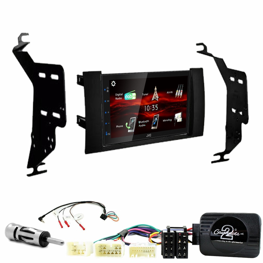Autoradio JVC CarPlay Toyota Prius de 2004 à 2009 + Kit complet