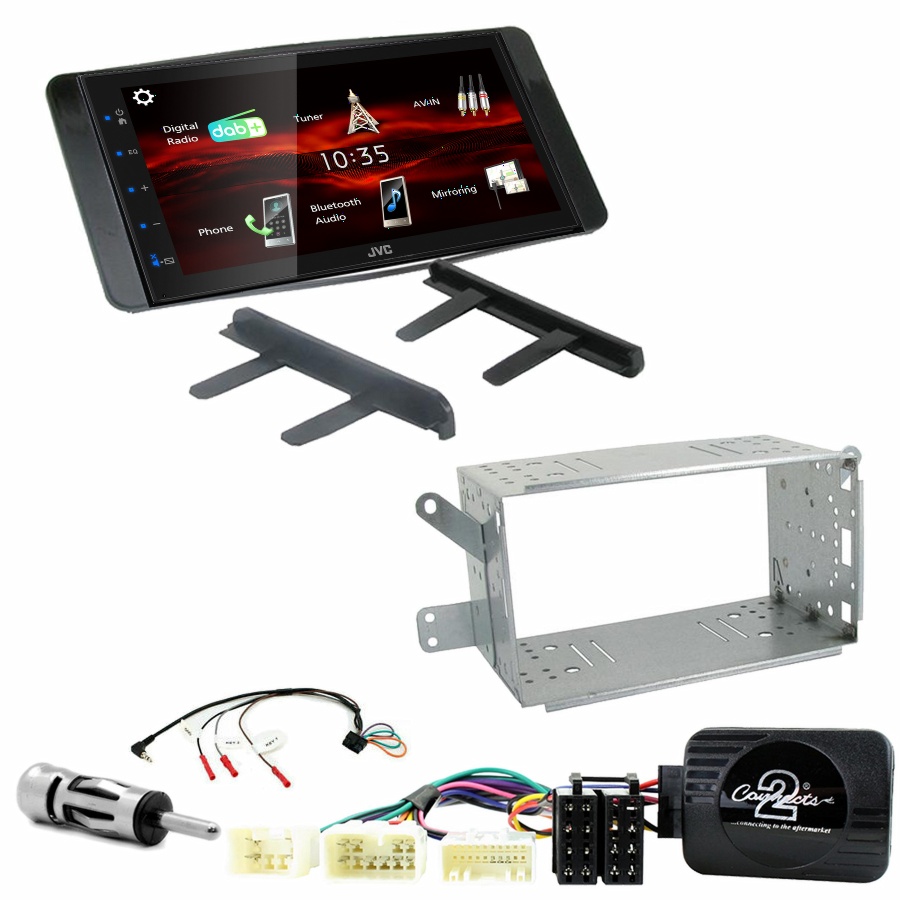 Autoradio JVC CarPlay Toyota Hilux de 2007 à 2012 + Kit complet