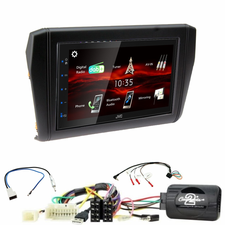 Autoradio JVC CarPlay Suzuki Swift depuis 2017 + Kit complet