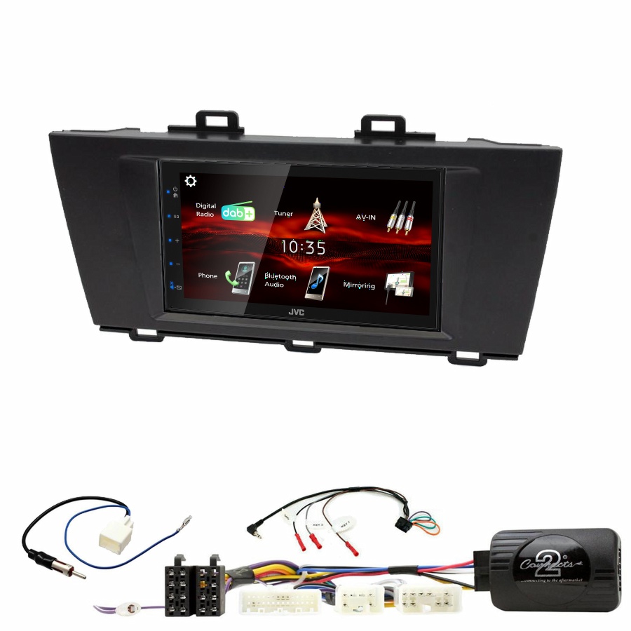 Autoradio JVC CarPlay Subaru Outback de 2015 à 2019 + Kit complet