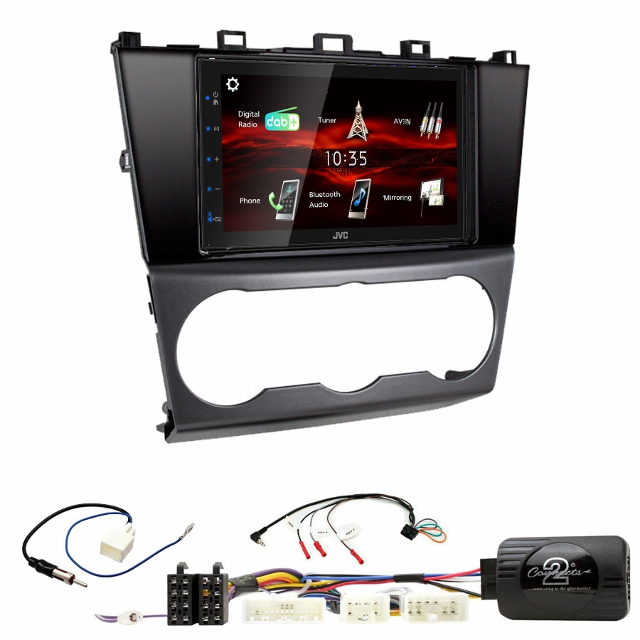 Autoradio JVC CarPlay Subaru Forester de 2016 à 2018 + Kit complet
