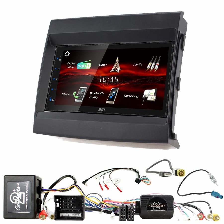 Autoradio JVC CarPlay Porsche Panamera de 2009 à 2016 + Kit complet