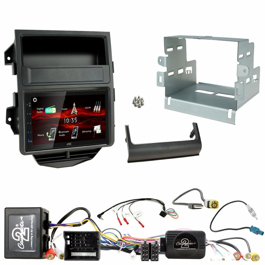 Autoradio JVC CarPlay Porsche Macan de 2014 à 2016 + Kit complet