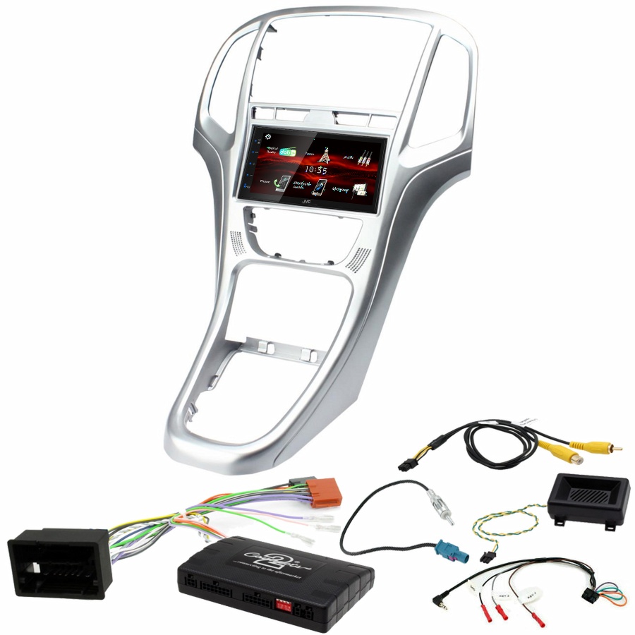 Autoradio JVC CarPlay Opel Astra de 2010 à 2015 + Kit complet