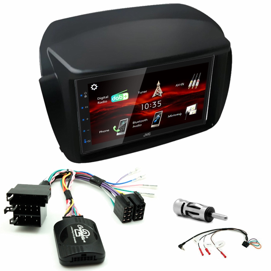 Autoradio JVC CarPlay Opel Combo de 2012 à 2015 + Kit complet