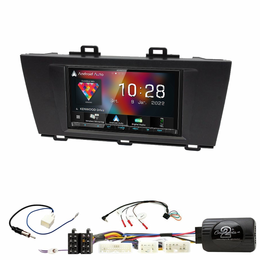Autoradio Kenwood CarPlay GPS Subaru Outback de 2015 à 2019 - Kit complet