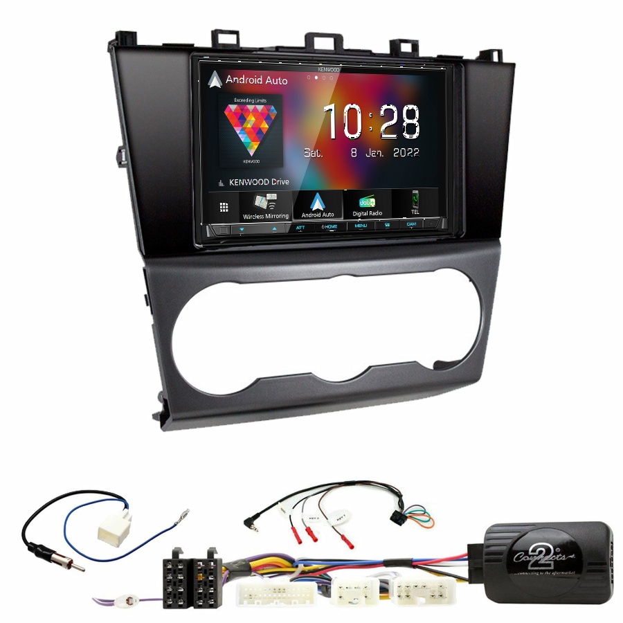 Autoradio Kenwood CarPlay GPS Subaru Forester de 2016 à 2018 - Kit complet