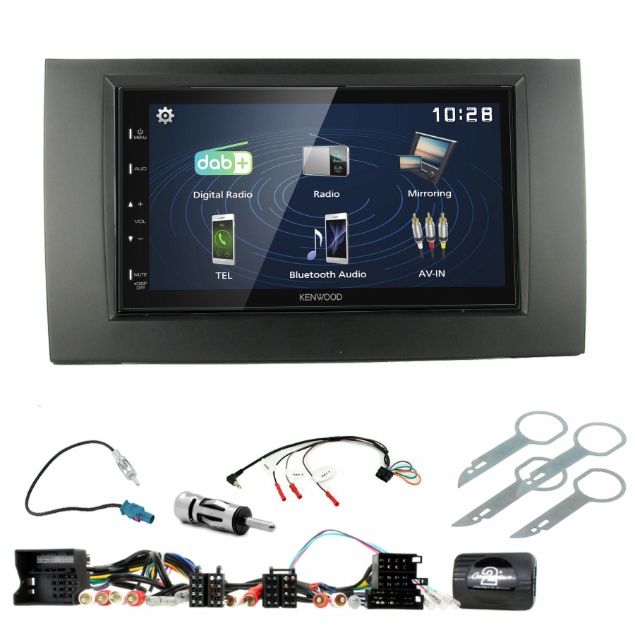 2DIN-AudiA4--DMX129DAB