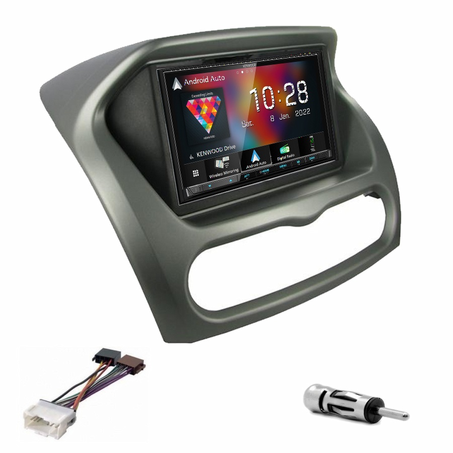 Autoradio Kenwood CarPlay GPS Mitsubishi iMiev de 2010 à 2020 - Kit complet