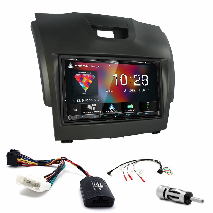 Autoradio Kenwood CarPlay GPS Isuzu D-Max - Kit complet