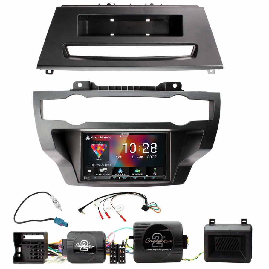 Autoradio Kenwood CarPlay GPS BMW X5 et X6 - Kit complet