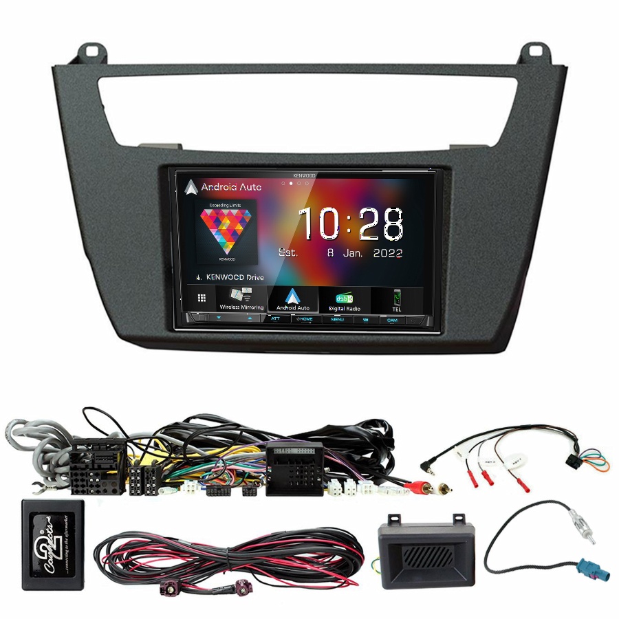 Autoradio Kenwood CarPlay GPS BMW Série 1 de 2012 à 2016 et Série 2 de 2014 à 2019 - Kit complet
