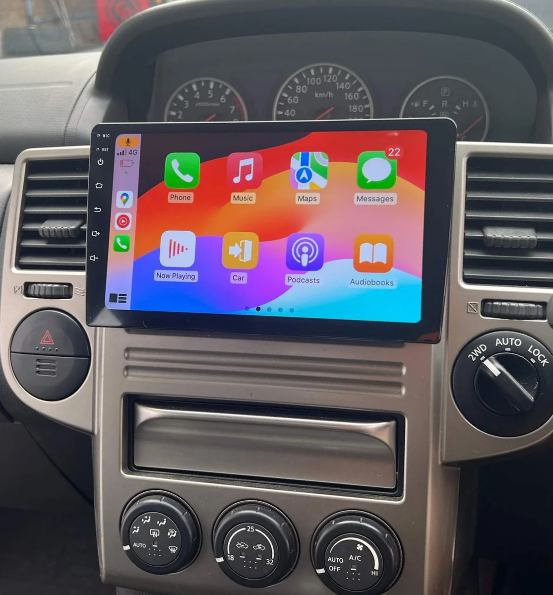 Autoradio CarPlay Android Nissan X-Trail 2003-2007 - Écran QLED GPS