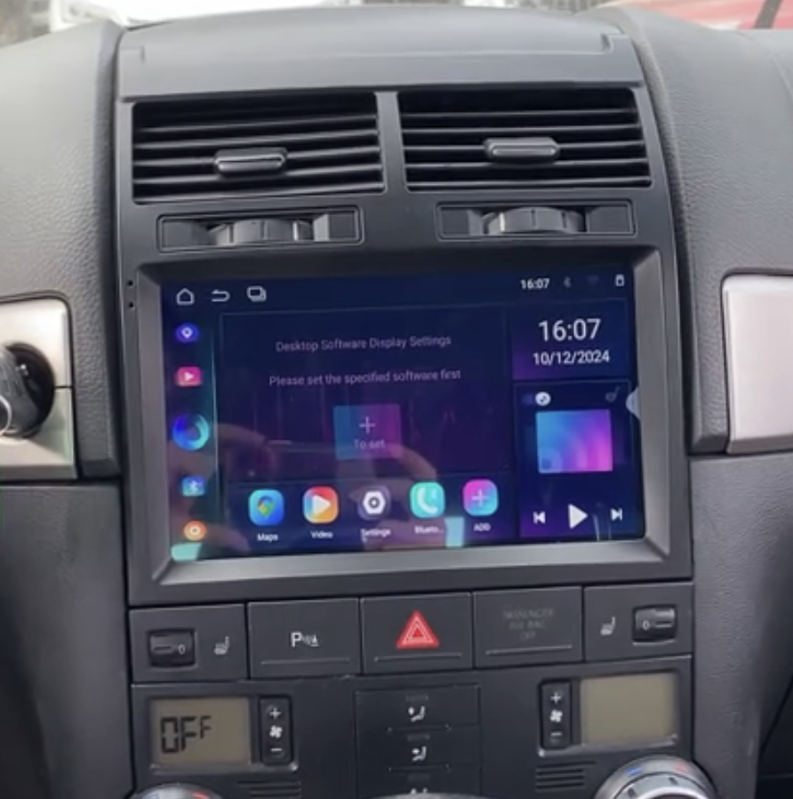 Autoradio CarPlay Android Volkswagen Touareg de 2004 à 2010 - Écran QLED GPS