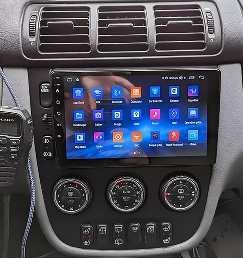 Autoradio CarPlay Android Mercedes ML de 2003 à 2005 - Écran QLED GPS