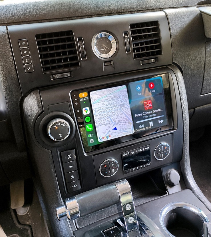 Autoradio CarPlay Android Hummer H2 de 2007 à 2009 - Écran QLED GPS