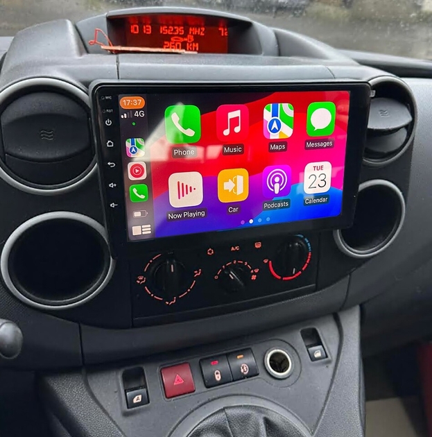 Autoradio CarPlay Android Peugeot Partner de 2008 à 2015 - Écran QLED GPS