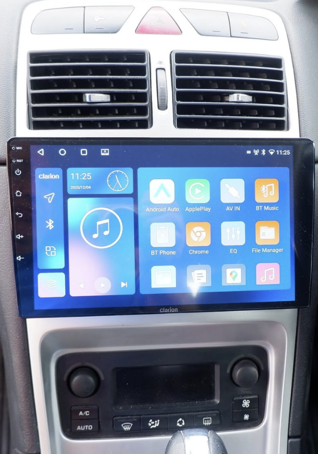 Autoradio CarPlay Android Peugeot 307 de 2001 à 2008 - Écran QLED GPS