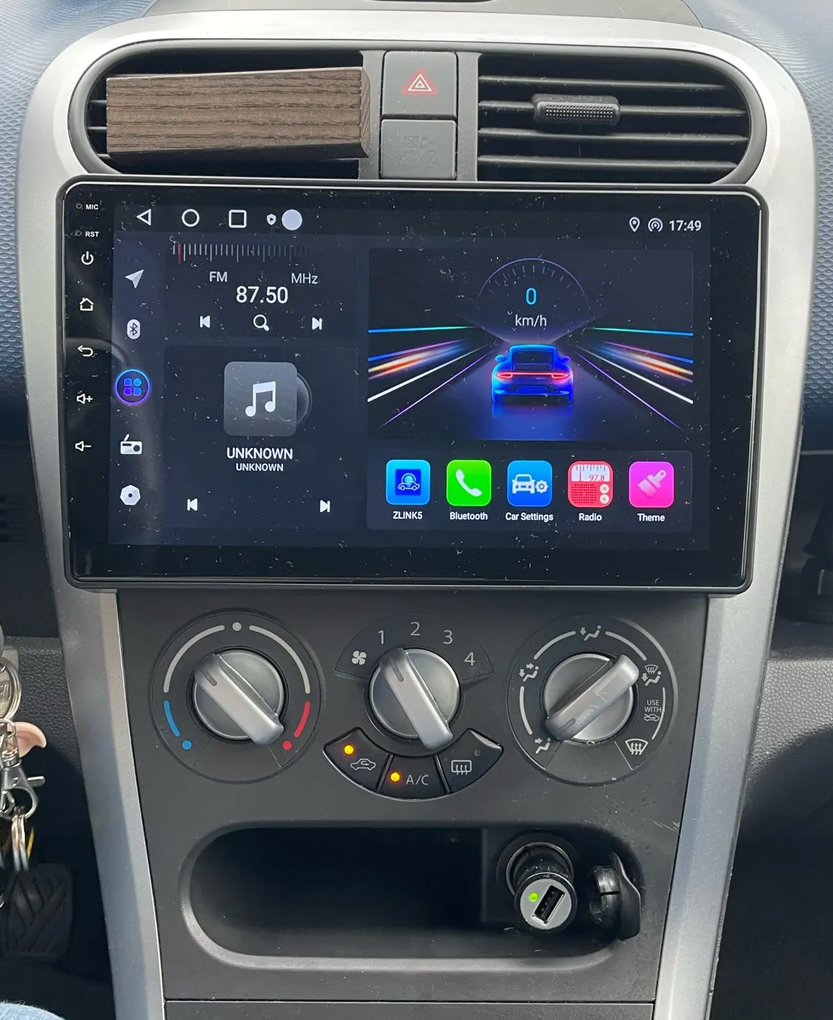 Autoradio CarPlay Android Opel Agila de 2008 à 2015 - Écran QLED GPS