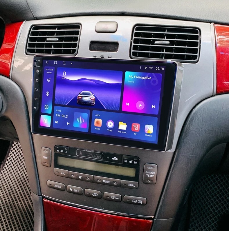Autoradio CarPlay Android Lexus ES 250 de 2001 à 2006 - Écran QLED GPS