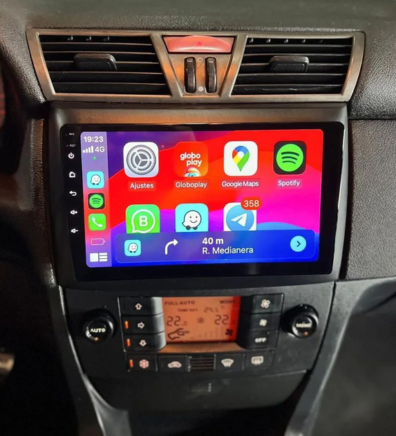 Autoradio CarPlay Android Fiat Stilo de 2001 à 2008 - Écran QLED GPS