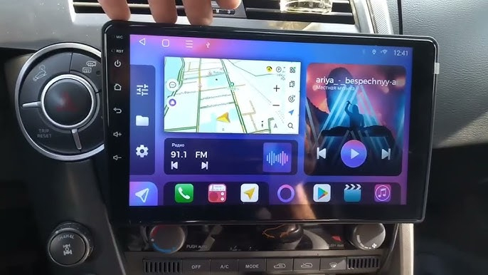 Autoradio CarPlay Android SsangYong Actyon de 2006 à 2012 - Écran QLED GPS