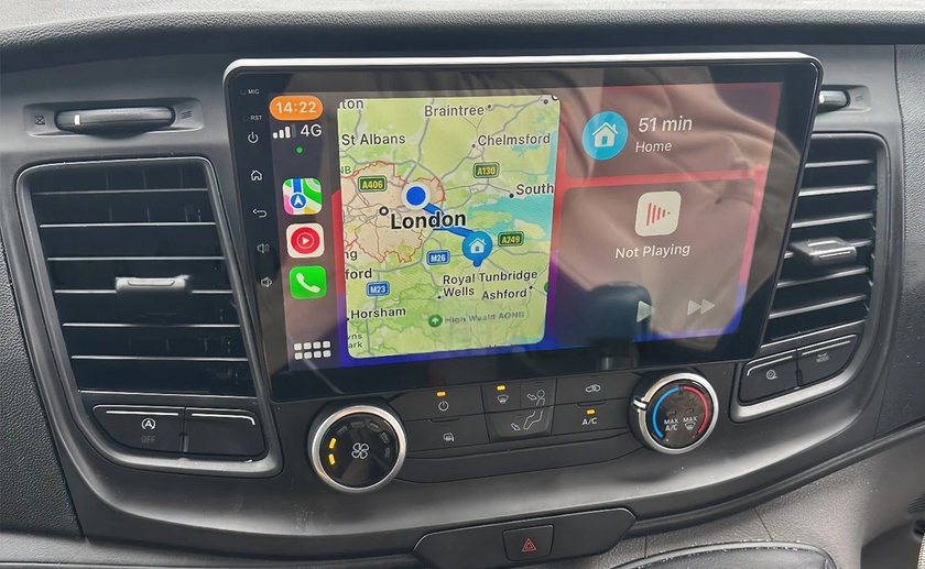 Autoradio CarPlay Android Ford Transit 350 de 2018 à 2022 - Écran QLED GPS