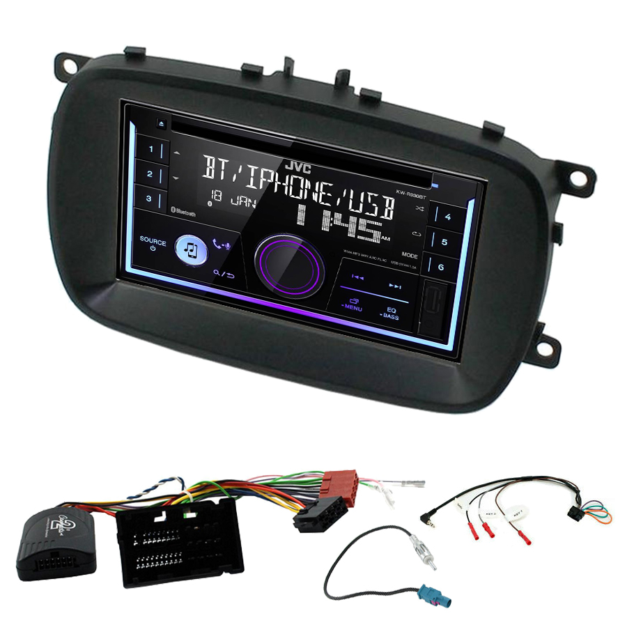Kit d\'intégration Fiat 500X + Autoradio multimédia USB/Bluetooth