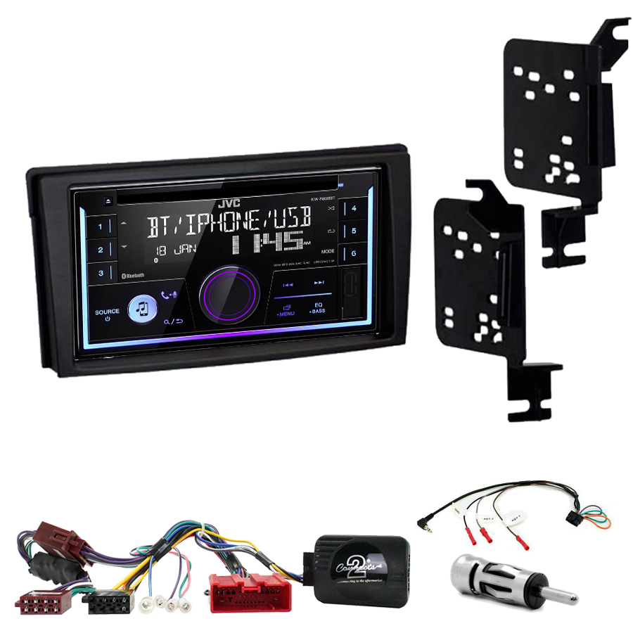 Kit d\'intégration Mazda MPV de 2000 à 2006 + Autoradio multimédia USB/Bluetooth