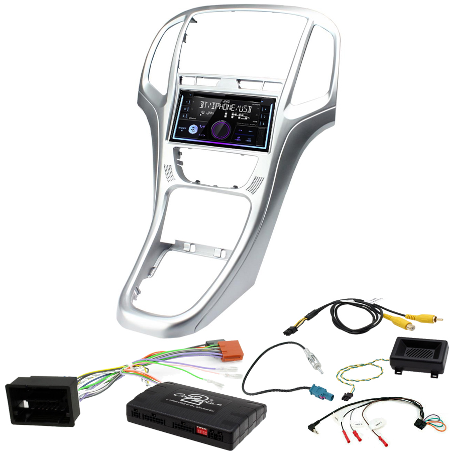 Kit d\'intégration Opel Astra de 2010 à 2015 + Autoradio multimédia USB/Bluetooth