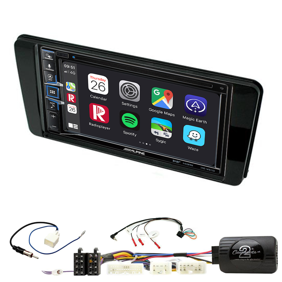 2DIN-BRZ-w611d