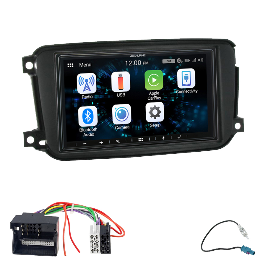 2DIN-fortwo-2010NAV-ilx-w650bt