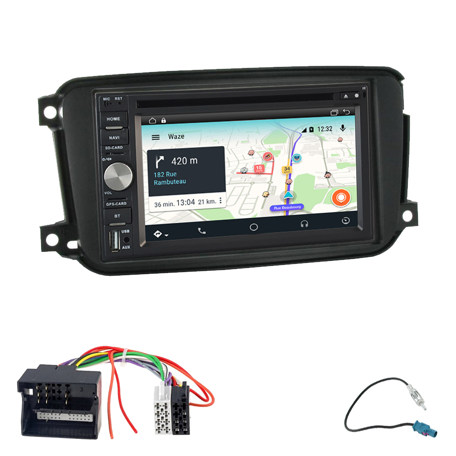 2DIN-fortwo-2010NAV-android