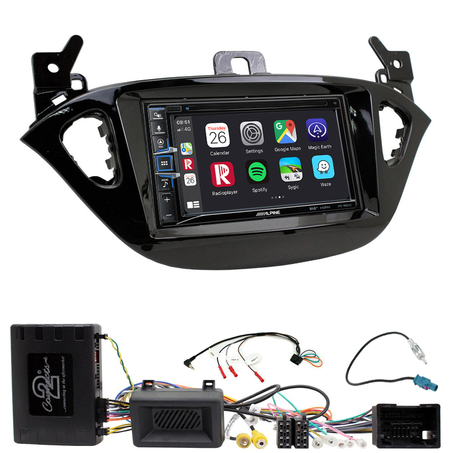 KIT Autoradio Navigation GPS et Carplay Opel Adam et Corsa Autoradios