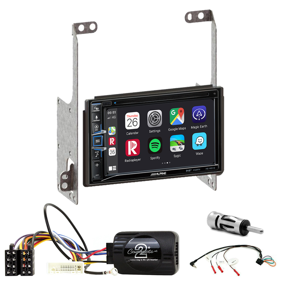 2DIN-Xtrail2007-w611d