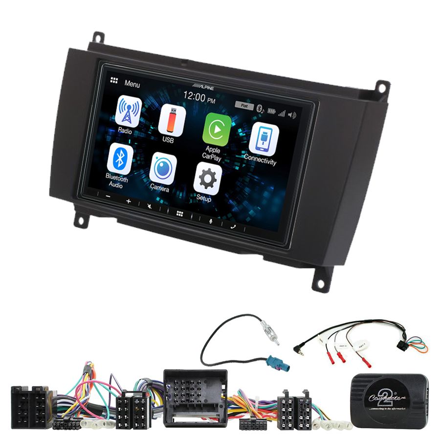 2DIN-CLK-W209-ilx-w650bt