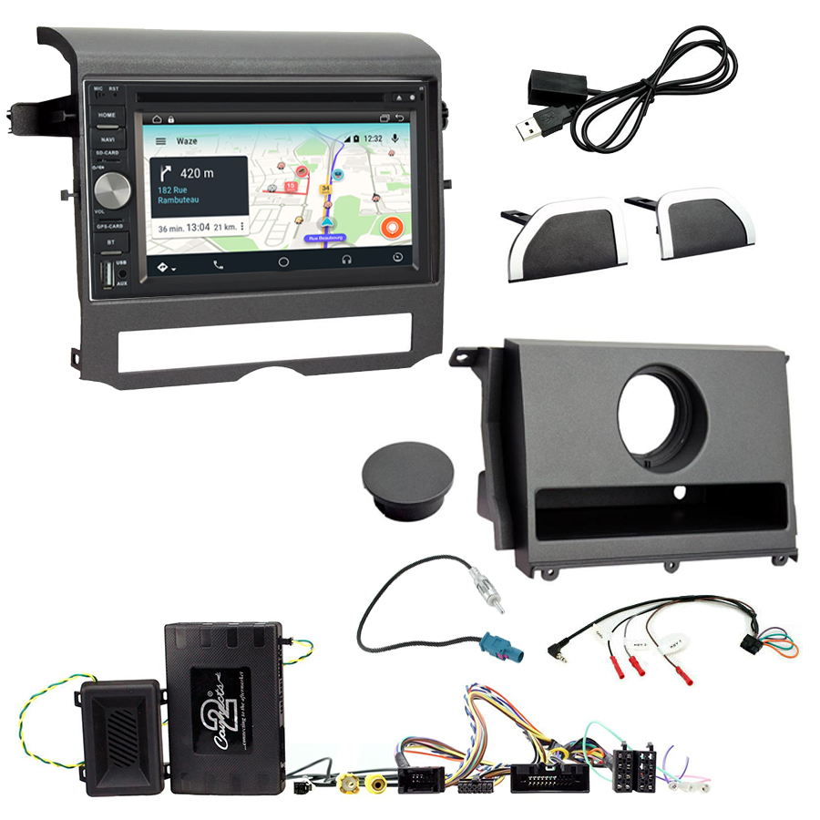 KIT Autoradio Navigation GPS et Carplay Land Rover Discovery