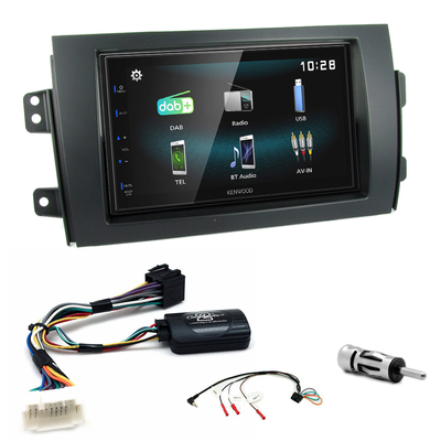 Kit d'intégration Fiat Sedici + Autoradio multimédia à écran tactile