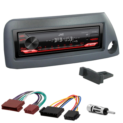 Kit d'intégration Ford Ka de 1999 à 2008 + Poste 1DIN USB/Bluetooth