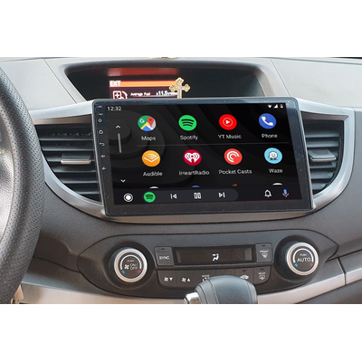 Ecran tactile QLED Android 13.0 + Apple Carplay sans fil Honda CR-V de 2012 à 2016
