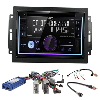 Kit d'intégration Jeep Grand Cherokee, Commander et Compass + Autoradio multimédia USB/Bluetooth