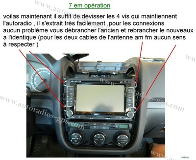 Montage Golf IV - Autoradios-GPS Revendeur Officiel Français d