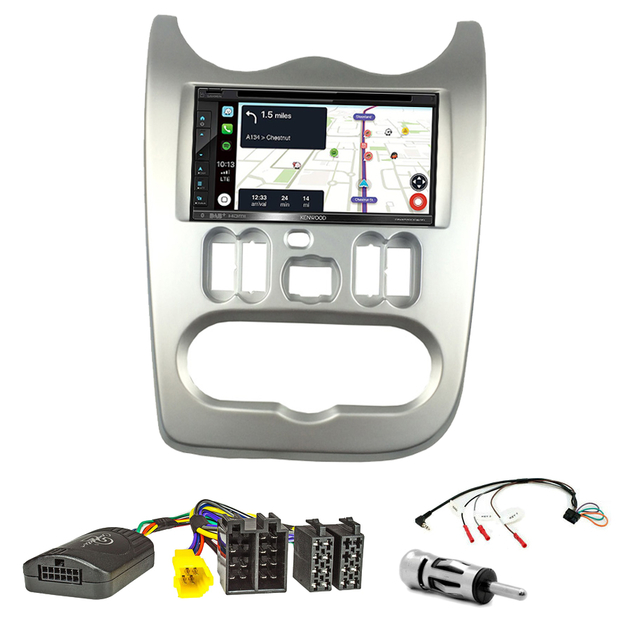 KIT Autoradio Navigation GPS et Carplay Dacia Duster Logan Sandero